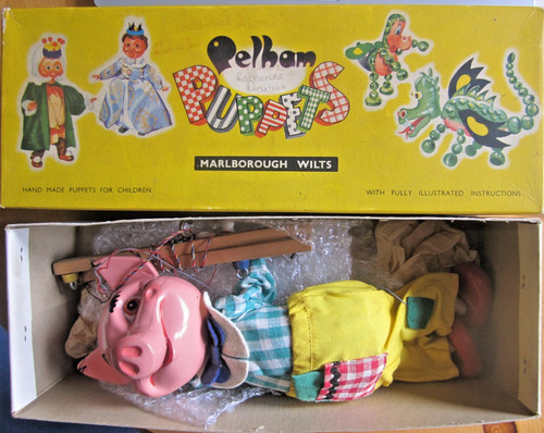Pelham puppets pig boxed - in,