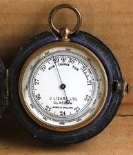 ANTIQUE  ANEROID POCKET