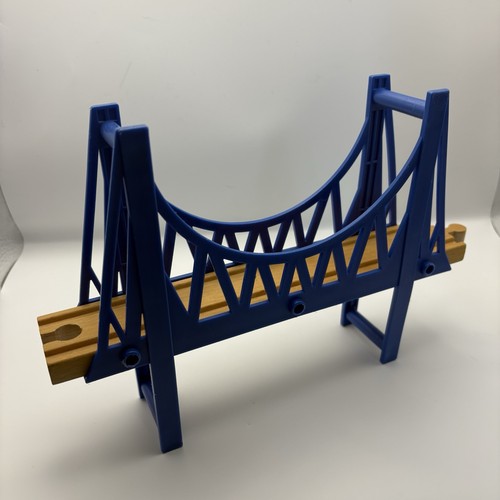 Wooden train track - wooden, suspension