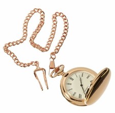 Classic Rose Gold Pocket Watch