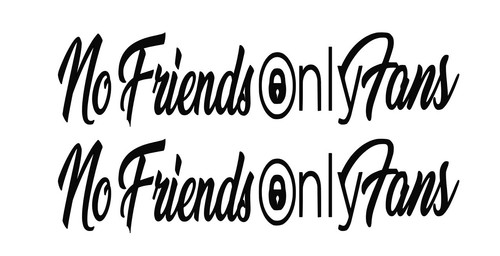 Friends only fans sticker - only,