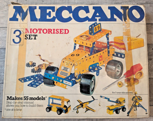 Vintage meccano motorised - vintage,