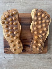 Wooden Foot Reflexology Board (Acupuncture Points Foot Podiatrist)