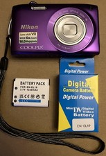 RARE PURPLE Nikon Coolpix S3300 16.0MP Digital Camera
