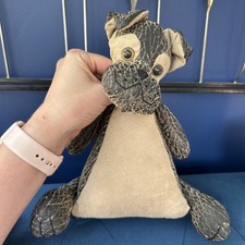 Adorable Dora Designs Weighted Dog Doorstop -  Preowned House Decor 9” tall