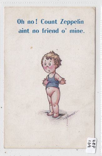 Zeppelin ww1 propaganda - ww1,