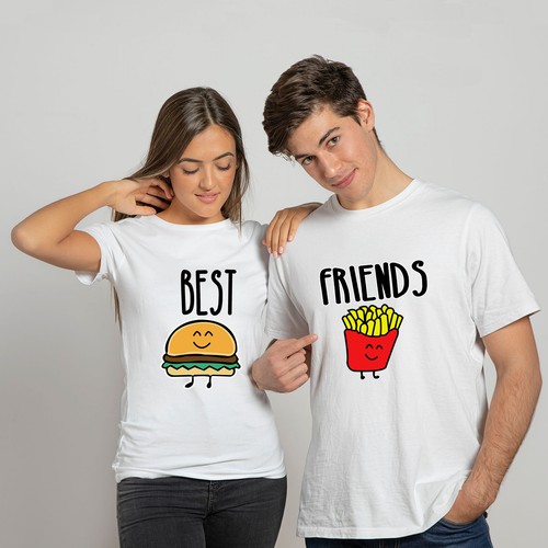 Best friend burger mens - mens, t