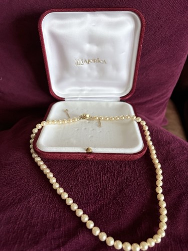 Majorica pearl necklace - necklace, 45cm