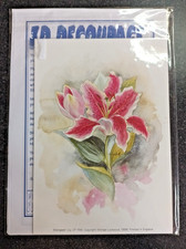 3D Decoupage Kit. 7"x5" Stargazer Lily Victoriana - Frith & Co crafts kit