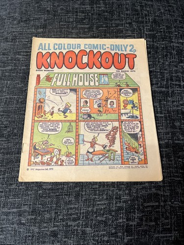 Knockout comic march - comic, 1972