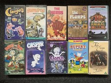 Mixed Kids VHS Video Tapes Bundle X10