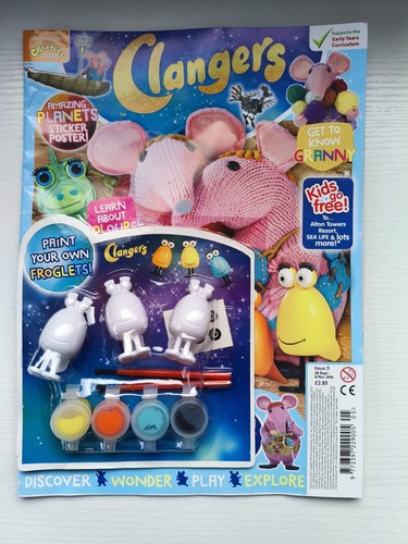 Cbeebies clangers magazine - clangers,