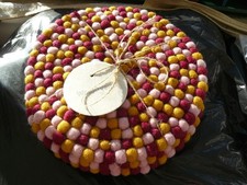 New 4 x Woolovers round felt