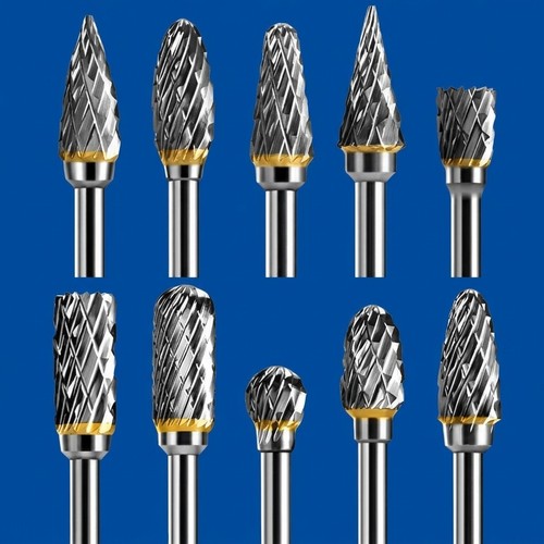 10pcs rotary burr - burr, bit
