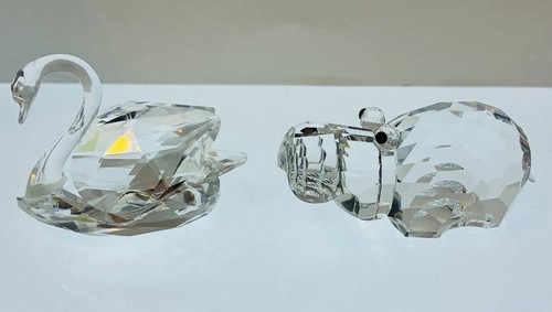 Swarovski crystal swan and - swarovski,