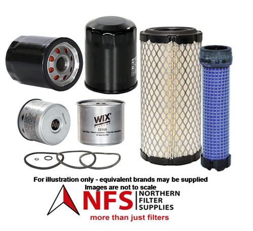 Nfs filter kit fits - fits, jcb