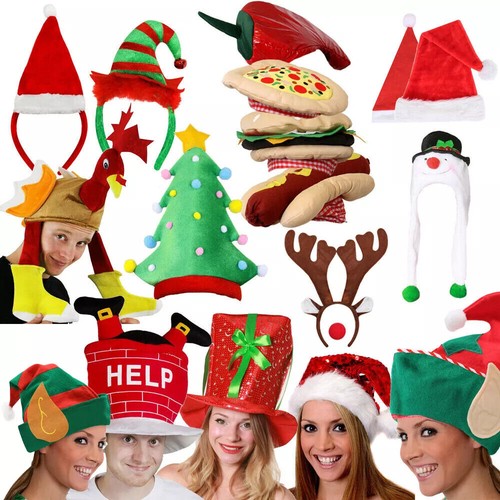Adults christmas hats presents - christmas,