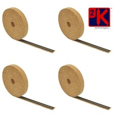 2K N Gauge 4 x Rolls Cork Track Bed Underlay 10m Long x 25mm Wide x 2mm Thick T4