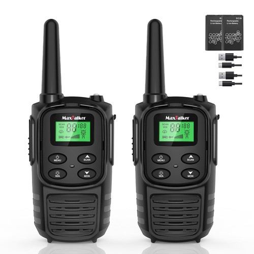 Rechargeable long range - rechargeable, walkie