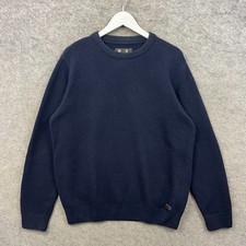 Barbour Jumper Mens Large Blue