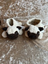 Pug Dog Plush Mini Desktop Storage Pouches x 2, Aprox 6”x4”, Functional Use Only