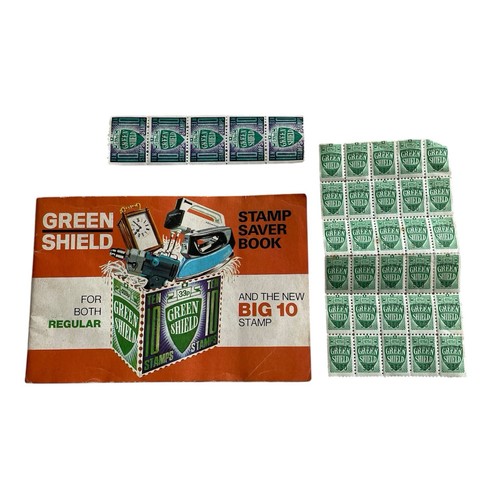 Green shield stamp - saver, book