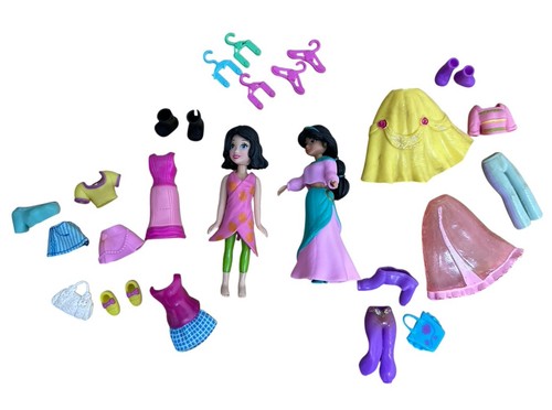 Polly pocket dolls moulded - dolls,