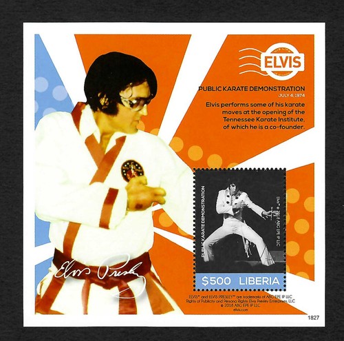 Liberia 2018 elvis presley - liberia,