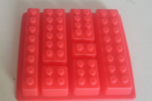 Lego brick silicone chocolate - brick,