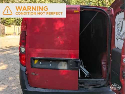 Fiat doblo rear door - rear, 2013