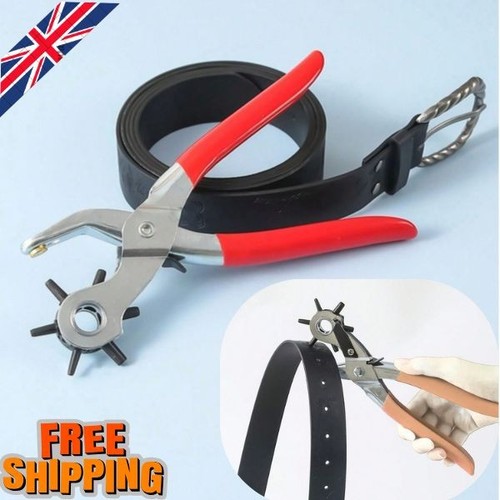 Revolving leather hole punch - revolving,