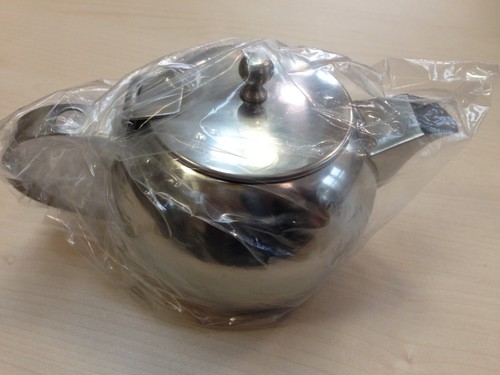 Stainless steel teapot - steel,
