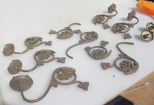 Antique Brass Candle Holders