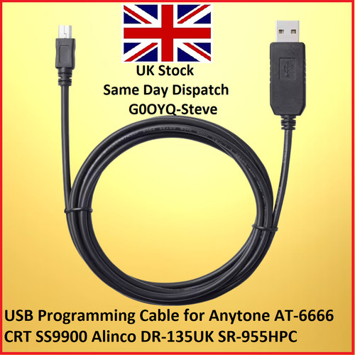 Usb programming cable for - programming,