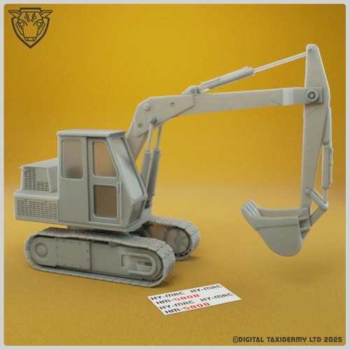 The hymac 580b excavator - 580b,