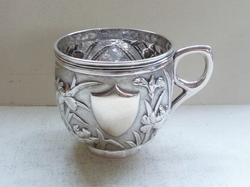 Chinese export silver cup - chinese,