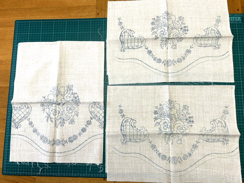 Clearance vtg irish linen - **clearance**,