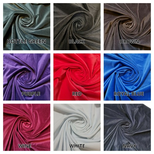 Micro velvet fabric - micro, non