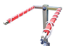 Bak-Rak Towball Flange Mounted 4 Bike Carrier Clearance