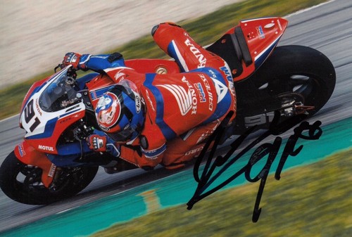 Leon haslam hand signed 6x4 - leon,