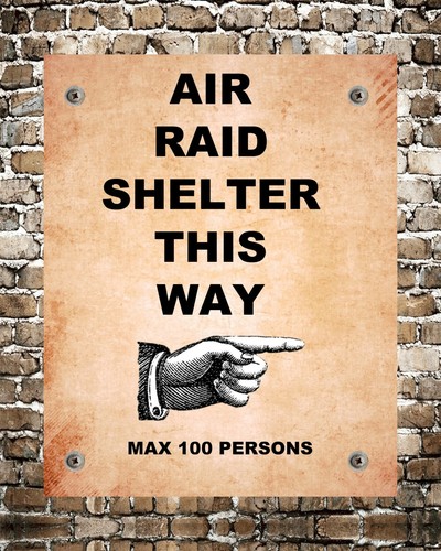 Air raid shelter - raid, war
