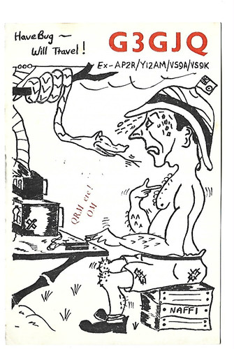 Radio amateur qsl card - amateur,