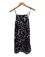 ASOS DESIGN Black Disc Sequin
