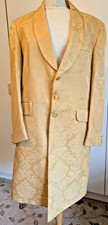 Vintage gold brocade frockcoat