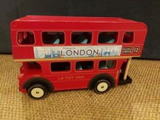 Large Le Toy Van Wooden London Bus, RRP £60