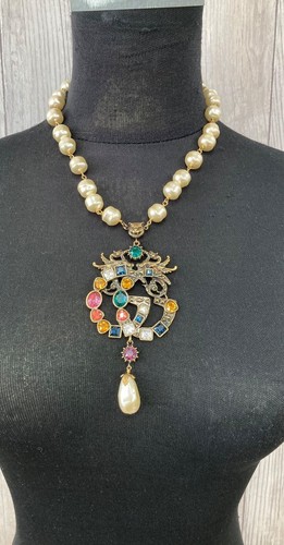 Gucci double necklace - gg, g