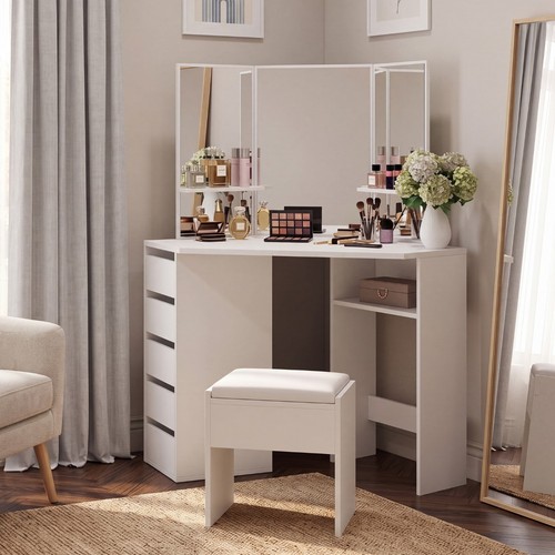 Vanity dressing table corner - vanity,