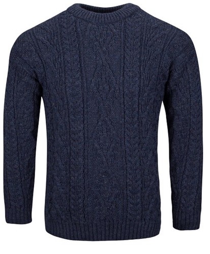 Mens 100 british wool navy - 100%,