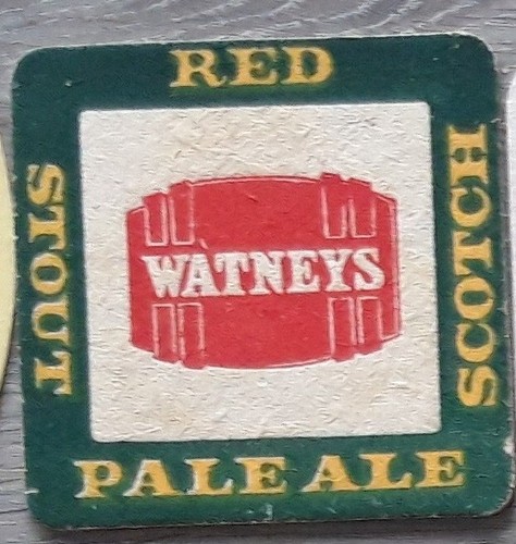 Watneys vintage beer mat - watneys-,