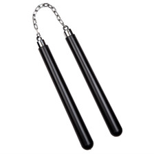 Ninja Nunchucks Adults Martial Arts Fancy Dress Costume Accessory Weapon New